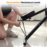 Máquina de Ejercicio Multifuncional para Abdominales y Sentadillas, Entrenador de Cuerpo Completo, AB Rider, Crunch Power Rider, Glúteos, Cardio
