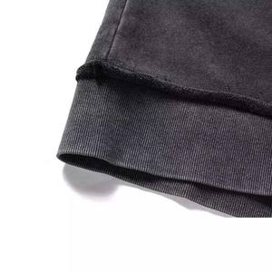 Sudadera de Forro Polar con Cuello Redondo para Hombre, Barata, al por Mayor, Más Vendida, Color Sólido, Mangas Largas, Logotipo Personalizado, Sudaderas Básicas para Hombre - Product Image 3