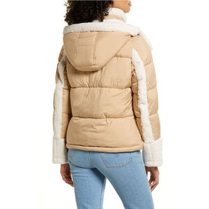 Chaqueta Bomber Acolchada de Invierno para Mujer, Abrigo Transpirable Relleno de Poliéster, Ropa de Moda Cálida - Product Image 2