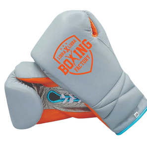 ถุงมือชกมวย libra x libra MMA สำหรับผู้ชายและผู้หญิงหนังวัวมันวาว - Product Image 2