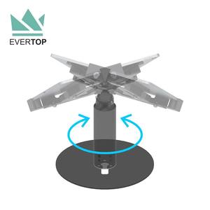 LST11B-E Supporto Universale Antifurto Bloccabile da Banco per <span class=keywords><strong>Tablet</strong></span> Android 7.9-11'' con Inclinazione e Rotazione - Product Image 4