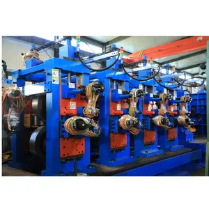 Machine de fabrication de tubes carrés en acier au carbone de 150x150mm pour ligne de production de tubes ronds de tubes carrés