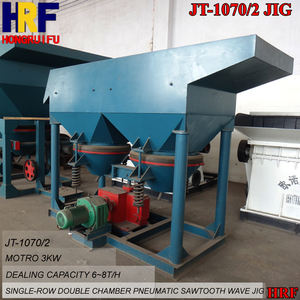JT-1070 (2-2) 6-8TPH Mineral trenn maschine Baryterz konzentration Aufbereitung Jigging Separator - Product Image 6