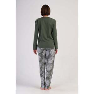Conjunto de Pijama KADIN P.SUPREM O YAKA UZUN KOL ETEGI OVAL - MEADOW - MEADOW - Product Image 4