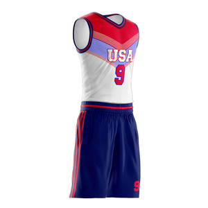 Maillots de basket-ball respirants confortables personnalisés professionnels conception gratuite ligue équipe joueurs Logo uniformes de basket-ball - Product Image 2