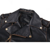 Blouson aviateur en cuir pour homme, fabrication directe d'usine, respirant et imperméable, style hip-hop pour l'hiver, prix de gros