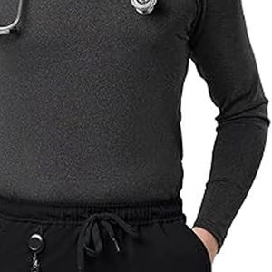 Chemises de travail extensibles personnalisées avec logo, anti-rides, pour infirmiers, médecins, hôpitaux, uniformes médicaux, tenues d'infirmières - Product Image 4