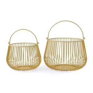 Best Wholesale Price Metal <b>Wire</b> <b>Storage</b> <b>Basket</b> for Home Decorative Indian Export Product - Product Image 6