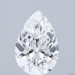 DIAMANT DE LABORATOIRE CERTIFIÉ IGI, FORME POIRE, 10.05 E VVS2, EX EX AUCUN, 18.07 - 12.07 - 7.64, PROFONDEUR 63.30, TABLE 60 - Product Image 1