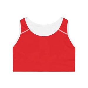 Nuevo sujetador deportivo de diseño personalizado para mujer, de alto soporte, sin costuras, para yoga, fitness, push-up, gimnasio, entrenamiento y running. - Product Image 5