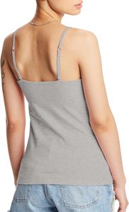 เสื้อสายเดี่ยวผ้าฝ้ายยืดหยุ่นสำหรับฤดูร้อนของผู้หญิง มีบราในตัว สายปรับได้ เนื้อผ้านุ่ม ระบายอากาศดี เหมาะสำหรับใส่ทุกวัน - Product Image 4