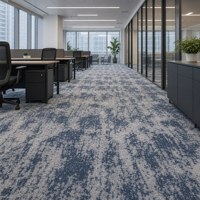 Tapis abstrait imprimé effet éclaboussures, en PET polyester, pour couloir, hall d'entrée, bureau, tapis mural