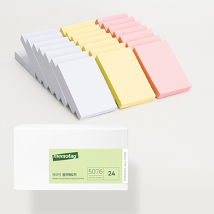 [HansolMTS] Gói số lượng lớn giấy nhớ dính trực tiếp từ nhà máy, 6 loại, dễ bóc, góc dính chắc, dùng làm giấy ghi chú văn phòng phẩm - Product Image 1