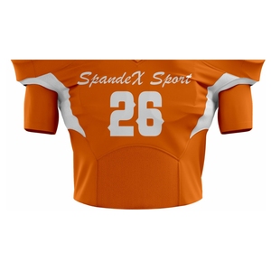 Camisetas de fútbol americano unisex del fabricante, ropa deportiva de manga corta de talla grande, transpirable y de verano al por mayor - Product Image 4