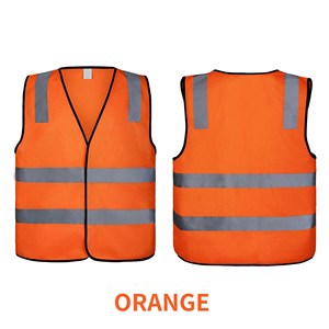 Gilet de sécurité d'hiver à fort taux de vente, réfléchissant, couleur orange, respirant, haute visibilité, vêtements de travail, gilet de sécurité personnalisé - Product Image 3