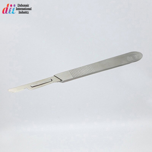 มีดผ่าตัดเหล็กคาร์บอนมีด้ามจับ | มีดผ่าตัดทางการแพทย์สำหรับการผ่าตัดแกะสลัก DIY โรงเรียนและเครื่องใช้สำนักงาน - Product Image 2