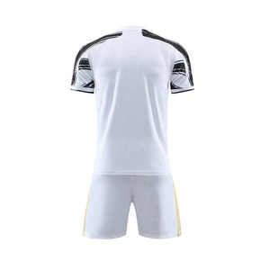 Uniforme de fútbol para adultos Unisex de secado rápido transpirable de poliéster 100% con logotipo personalizado cuello redondo media manga nombres/números de equipos personalizados - Product Image 2