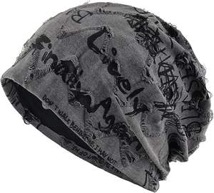 Bonnets de mode modernes personnalisés tissu épais chaud et antibactérien avec logo personnalisé et expédition rapide - Product Image 1