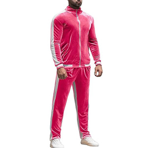 Ensemble de survêtement unisexe 2 pièces en coton 100% respirant, coupe-vent et écologique pour le sport et le fitness - Product Image 3
