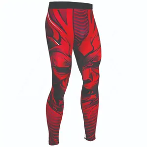 Quần Legging In Logo Tùy Chỉnh Giá Rẻ Quần Bó Bjj Thăng Hoa Hoàn Toàn Cho Nam Để Tập Luyện