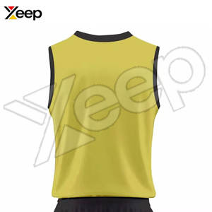 ชุดวอลเลย์บอลสำหรับผู้ใหญ่แบบยูนิเซ็กซ์ ผ้าโพลีเอสเตอร์ระบายอากาศได้ดี พิมพ์โลโก้ตามสั่งคุณภาพสูง สำหรับกีฬากลางแจ้ง - Product Image 5