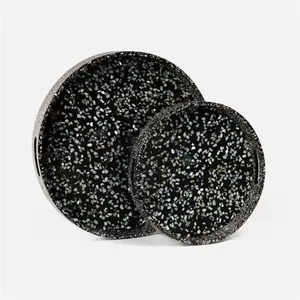 Nueva Bandeja de Servir Hecha a Mano con Madreperla, Ecológica, Platos de Estilo Bohemio Personalizados para Regalos, de Vietnam - Product Image 1