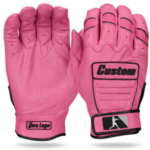 ถุงมือตีเบสบอลสีตามสั่ง ขายส่ง หนังแกะคุณภาพดี ทนทาน ยืดหยุ่น ระบายอากาศได้ดี ถุงมือตีซอฟต์บอล - Product Image 2