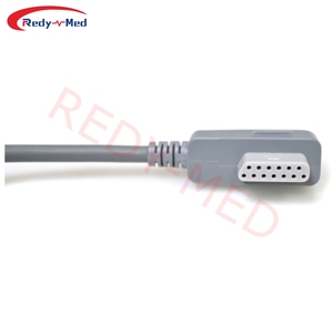 Compatível com <span class=keywords><strong>Beneware</strong></span> CT-08 CT-083 CT-086S 10 chumbo <span class=keywords><strong>Holter</strong></span> <span class=keywords><strong>ECG</strong></span> cabo - Product Image 2