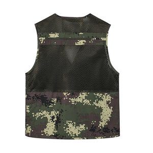 Chaleco de Camuflaje Personalizado Multifuncional Ligero Impermeable Transpirable Cortavientos Uniforme Táctico de Combate - Product Image 3