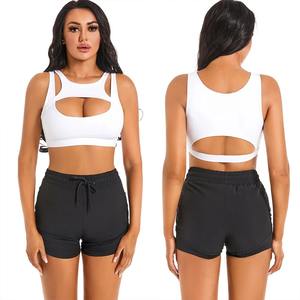 2025 Sujetador deportivo transpirable único y elegante para mujer Sujetador de poliéster de LICRA de uso activo Hecho en Pakistán - Product Image 2