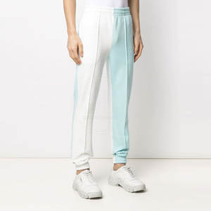 Pantalon de survêtement taille moyenne pour hommes personnalisable couleur unie coupe ample en coton style décontracté avec taille élastique pantalon d'hiver teint en plaine - Product Image 3