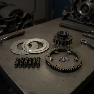 Kit de Cadena y Engranajes de Distribución para Motocicleta, 22-64 Dientes Rectos, 8-12 Resortes - Product Image 3