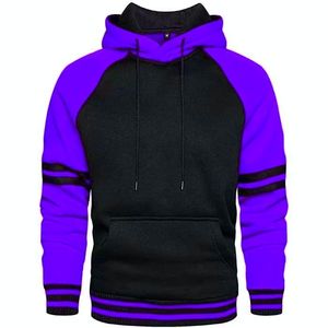 Chaqueta con capucha y cremallera de cara completa para hombre personalizada abrigo de invierno con patrón estampado de cremallera talla XL polar y tela de rizo - Product Image 5