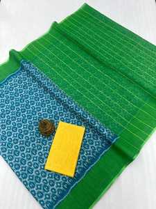 Indien Banarasi doux soie Saree Zari tissage belle tenue traditionnelle Blouse pièces prix de gros pour indien pakistanais - Product Image 4