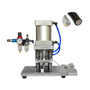 Máquina cortadora de cable y alambre grande, Guillotina de alambre grueso neumática semiautomática, máquina cortadora de alambre de alta potencia - Product Image 6