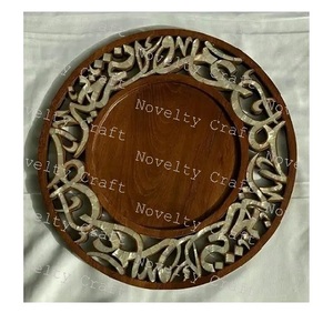 จานเสิร์ฟช็อคโกแลตรอมฎอนไม้จานเสิร์ฟช็อคโกแลตจานออกแบบได้ตามต้องการสำหรับตกแต่งช็อคโกแลต - Product Image 3