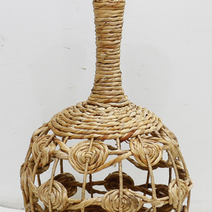 Artex Dong Thap Fábrica Rústico Jarrón de Mimbre para Suelo, Floreros Tejidos a Mano de Ratán para Decoración del Hogar Boho y Exhibición de Sala de Estar - Product Image 3