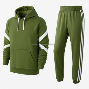 Conjunto Deportivo Unisex de Moda, Talla Grande, Sudadera con Capucha Extra Grande, Pantalones Jogger, Ropa Deportiva Informal, Traje Atlético con Pedrería 2 en 1 - Product Image 5
