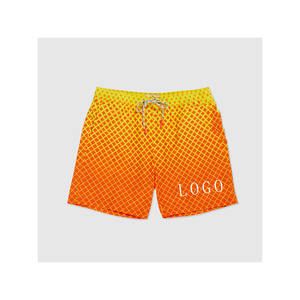 Logos sublimados de tela de malla ligera Cintura elástica con cordón 100% Poliéster Pantalones cortos para niños - Product Image 6