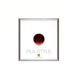 BASIC PLA STYLE 30x40cm <b>Plastic</b> <b>Frame</b> in Metallic Silver Model PLA01 AA 11 for Bubola & Naibo - Product Image 2
