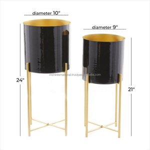 Maceta moderna de alta calidad, soporte para maceta de flores para plantas en hierro para decoración del hogar interior y exterior - Product Image 4