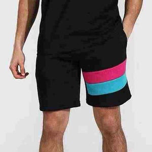 Nouveaux styles t-shirts ensembles courts Streetwear col rond imprimé tout match t-shirt décontracté avec short - Product Image 4