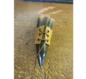 Cuerno de buey de vaca 100% de alta calidad 2026 logotipo grabado personalizado respetuoso con el medio ambiente inspirado en Medieval cuerno pulido recuerdo Animal náutico - Product Image 1