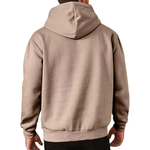 เสื้อฮู้ดดี้ผู้ชาย Cozy ผ้าฝ้าย 100% ปักลายและพิมพ์ลาย ซักแบบ Stonewashed สำหรับฤดูหนาว ระบายอากาศได้ดี เหมาะสำหรับออกกำลังกายและกิจกรรมกลางแจ้ง - Product Image 3