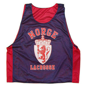 Uniformes réversibles sublimés de lacrosse de haute qualité de conception sur mesure de transfert de chaleur de séchage rapide de confort de peau - Product Image 3