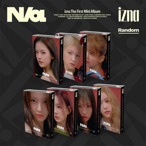 K-Pop Izna Stickers' 1st NFC_Nemo Ver. Mini álbum incluye tarjeta manual y Mini póster cubierta de publicación electrónica - Product Image 2