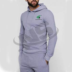 Ensemble de survêtement pour hommes de haute qualité, décontracté et sportif, coupe ample, respirant, logo personnalisé, tenue en deux pièces - Product Image 2
