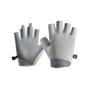 Gants de cyclisme mi-doigts les plus vendus, confortables, extensibles, respirants et légers pour hommes et femmes, personnalisables, été - Product Image 1