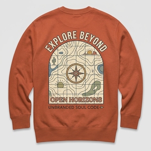 Sudadera de cuello redondo para hombre ODM/OEM, negra, corte regular, diseño de calavera de toro estampado, informal, para otoño, impresión DTG, resistente a múltiples lavados. - Product Image 1