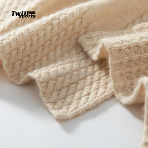 Nueva llegada más vendida doble cara 100% pura lana de Cachemira pashmina estola lana cálida bufanda cómoda - Product Image 4